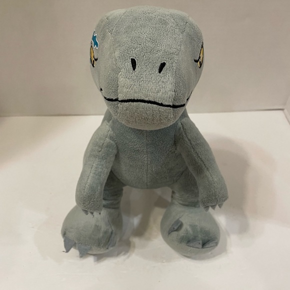 Jurassic World 11 1-2” Plush Blue Dinosaur - Picture 5 of 13